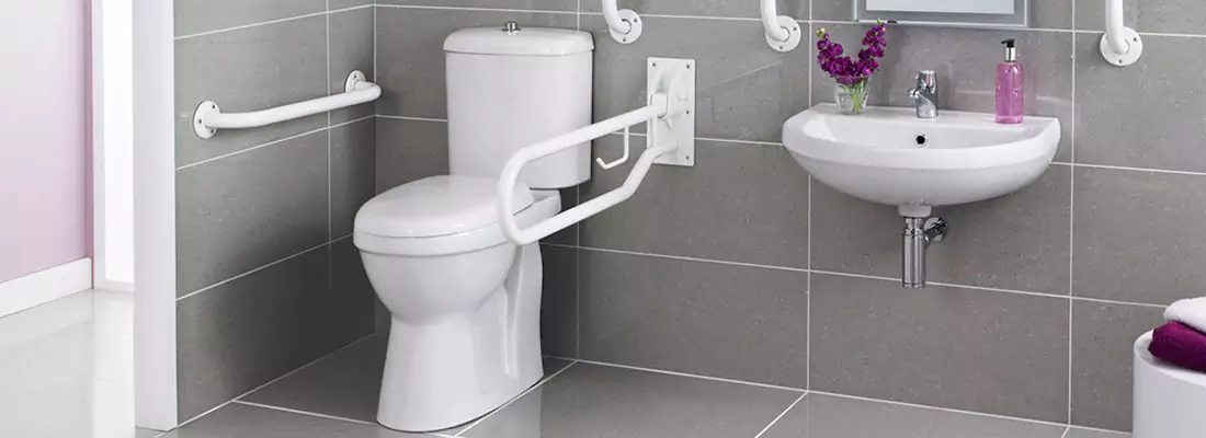 Modern Handicap Bathroom Solutions with Safety Features in Lutz, FL