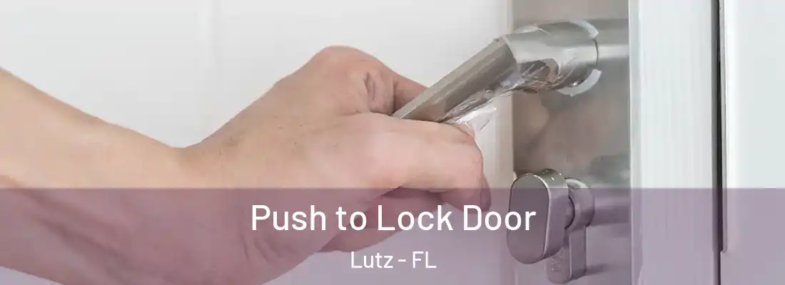Push to Lock Door Lutz - FL